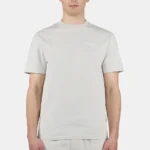 Logo Slim Tee Washed Pure Grey White