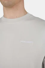 Logo Slim Tee Washed Pure Grey White-2