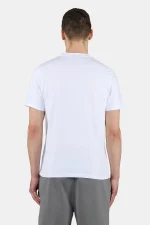 Logo Slim Tee White Black-1