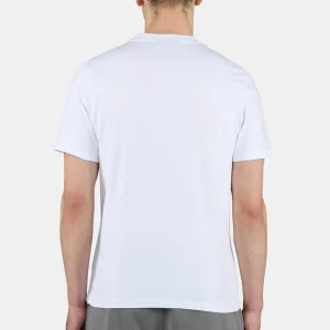 Logo Slim Tee White Black-1