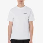 Logo Slim Tee White Black Gum
