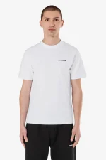 Logo Slim Tee White Black Gum