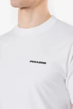 Logo Slim Tee White Black Gum-2