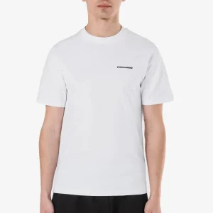Logo Slim Tee White Black Gum