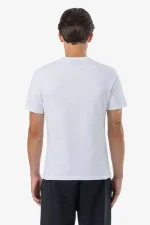 Logo Slim Tee White Light Grey Gum-1