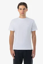 Logo Slim Tee White Light Grey Gum
