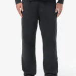 Logo Wide Sweat Pants Vintage Black Black-1