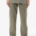 Logo Wide Sweat Pants Vintage Faded Olive