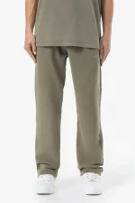 Logo Wide Sweat Pants Vintage Faded Olive