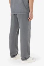 Logo Wide Sweat Pants Vintage Grey-1