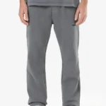 Logo Wide Sweat Pants Vintage Grey