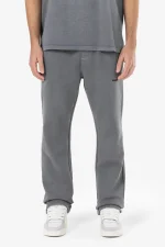 Logo Wide Sweat Pants Vintage Grey