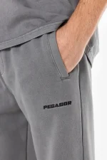 Logo Wide Sweat Pants Vintage Grey-2