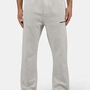 Logo Wide Sweat Pants Vintage Light Grey Black