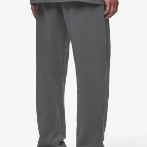Logo Wide Sweat Pants Washed Anthracite-1