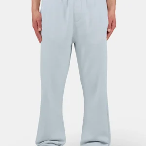 Logo Wide Sweat Pants Washed Dream Blue White