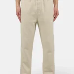 Logo Wide Sweat Pants Washed Light Beige White