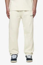 Logo Wide Sweat Pants Washed Salty Cream Black Gum