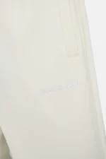 Logo Wide Sweat Pants Washed Unbleached White-2