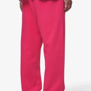 Logo Wide Sweat Pants Washed Virtual Pink-1