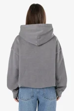 Loni Oversized Sweat Jacket Vintage Grey-1