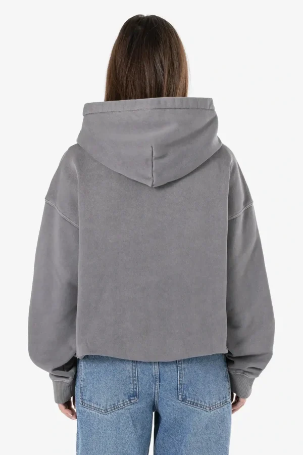 Loni Oversized Sweat Jacket Vintage Grey-1