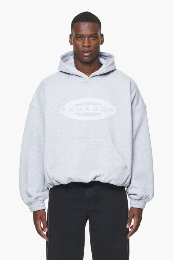 Loom Loose Hoodie Grey Melange