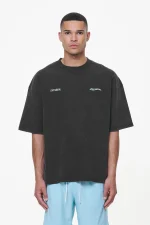 Lorna Boxy Tee Vintage Black-1