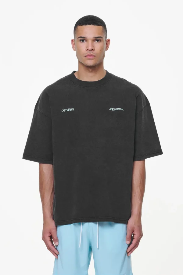 Lorna Boxy Tee Vintage Black-1