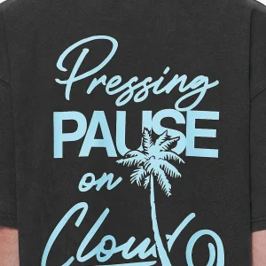 Lorna Boxy Tee Vintage Black-2