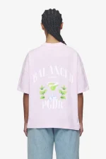 Lucia Heavy Oversized Tee Washed Bubblegum-1