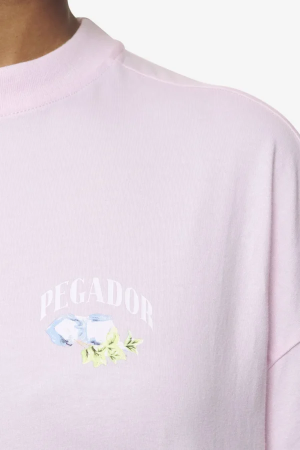 Lucia Heavy Oversized Tee Washed Bubblegum-2