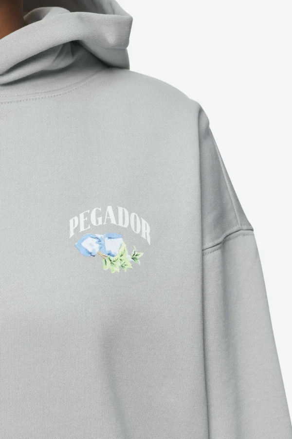 Lucia Oversized Hoodie Washed Sky Grey-2