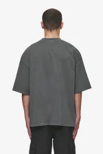 Macon Boxy Tee Washed Anthracite-1