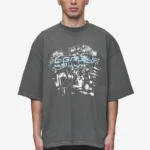 Macon Boxy Tee Washed Anthracite