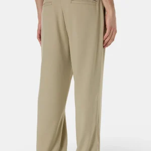 Mador Wide Suit Pants Beige-1