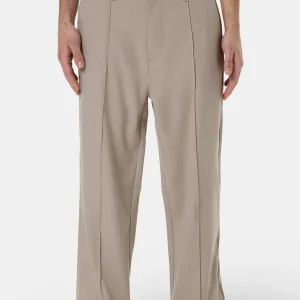 Mador Wide Suit Pants Dark Stone