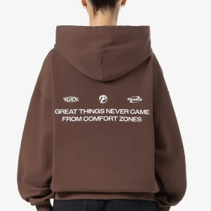 Mairi Oversized Hoodie Washed Hazel Brown-1