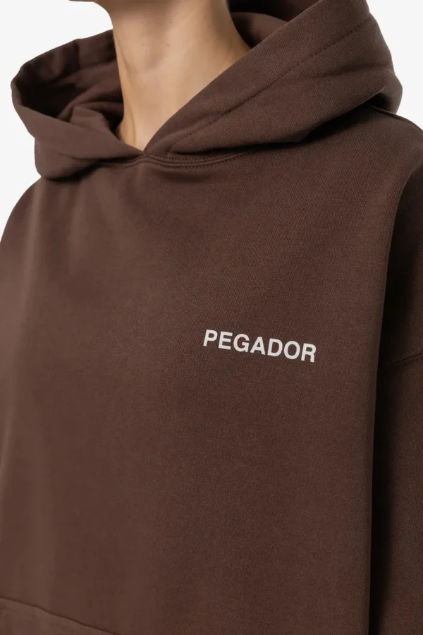 Mairi Oversized Hoodie Washed Hazel Brown-2