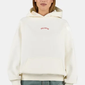 Malli Oversized Raglan Hoodie Washed Unbleached