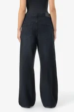 Mally Super Baggy Jeans Washed Black-1