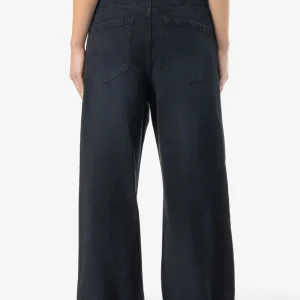 Mally Super Baggy Jeans Washed Black-1