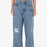 Mally Super Baggy Jeans Washed Blue
