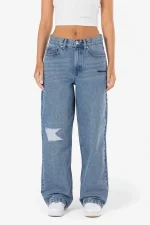 Mally Super Baggy Jeans Washed Blue