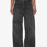 Mally Super Baggy Jeans Washed Deep Grey