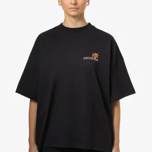 Maramie Heavy Oversized Tee Black