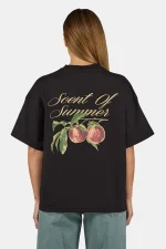 Maray Heavy Oversized Tee Washed Black-1