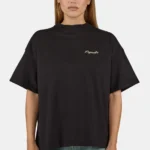 Maray Heavy Oversized Tee Washed Black