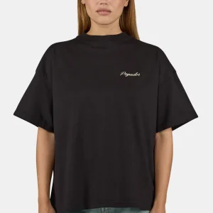 Maray Heavy Oversized Tee Washed Black