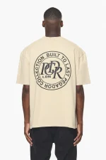 Marcer Oversized Tee Vintage Washed Kingdom Beige-1